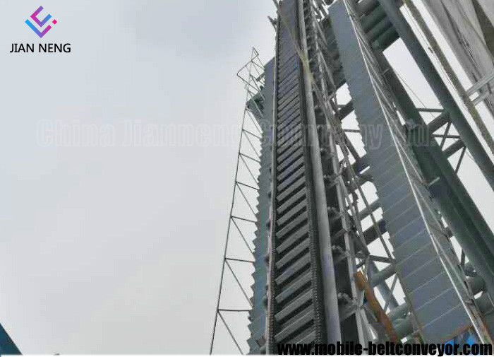 Nastro trasportatore telescopico Roughed propenso Ribbed in breve e distanze lunghe