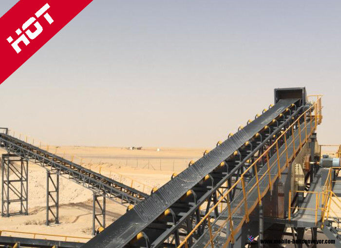 Nastro trasportatore di caricamento del camion di industria carboniera di estrazione mineraria, alto nastro trasportatore di caricamento del carico
