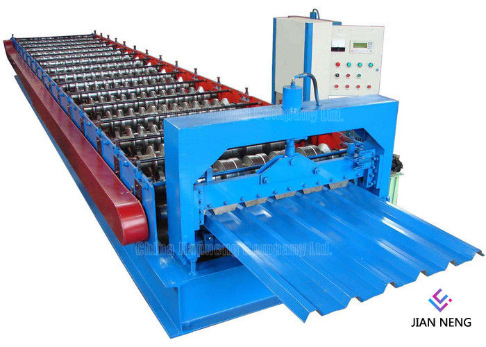 Macchina trapezoidale d'acciaio colorata della laminazione, metallo automatico di controllo dello SpA che forma macchina