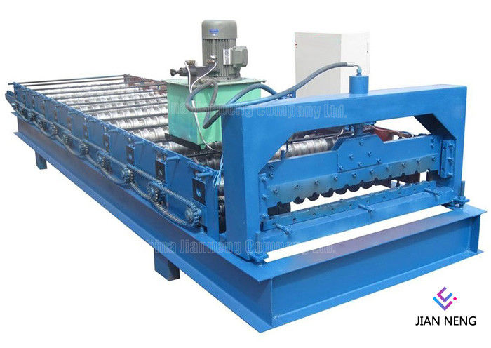 Macchina trapezoidale d'acciaio colorata della laminazione, metallo automatico di controllo dello SpA che forma macchina