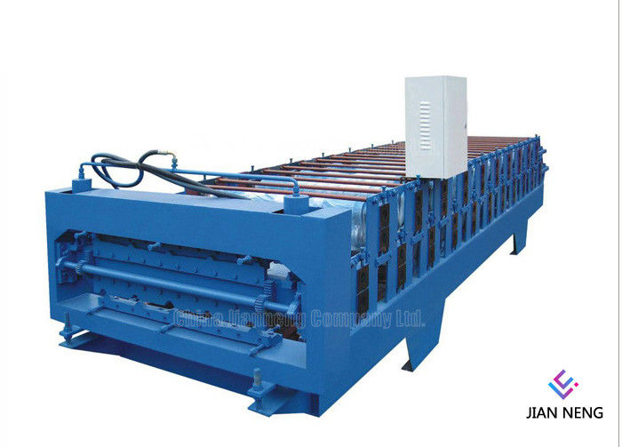Macchina trapezoidale d'acciaio colorata della laminazione, metallo automatico di controllo dello SpA che forma macchina