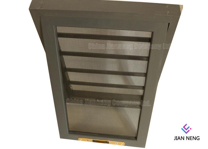 Anti tenda Windows di alluminio di furto e porte con la prova dello scassinatore della maglia di sicurezza dell'acciaio inossidabile