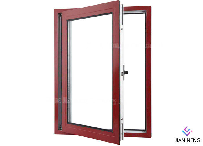 Termale - rottura Windows di alluminio e porte 6063 - finestra francese della stoffa per tendine della glassa del doppio T5