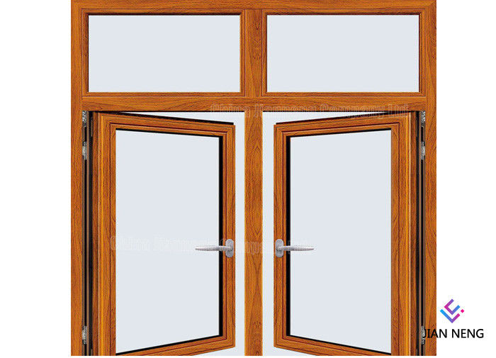 Termale - rottura Windows di alluminio e porte 6063 - finestra francese della stoffa per tendine della glassa del doppio T5
