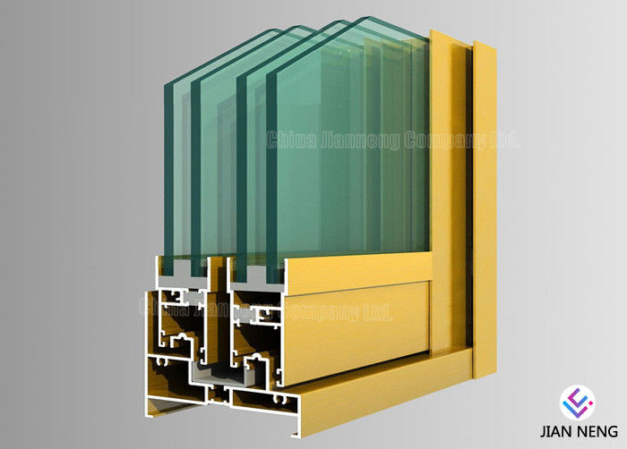 6063 profili di alluminio T5 per Windows e porte buone sigillando prestazione