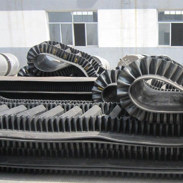 Nastri trasportatori di gomma resistenti del PE NN cc del nero per industria carboniera estraente