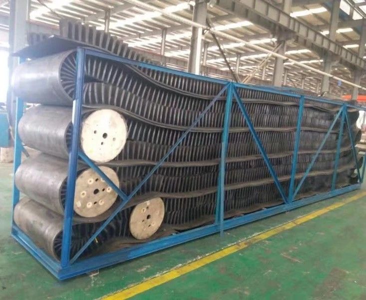 Nastri trasportatori di gomma resistenti del PE NN cc del nero per industria carboniera estraente