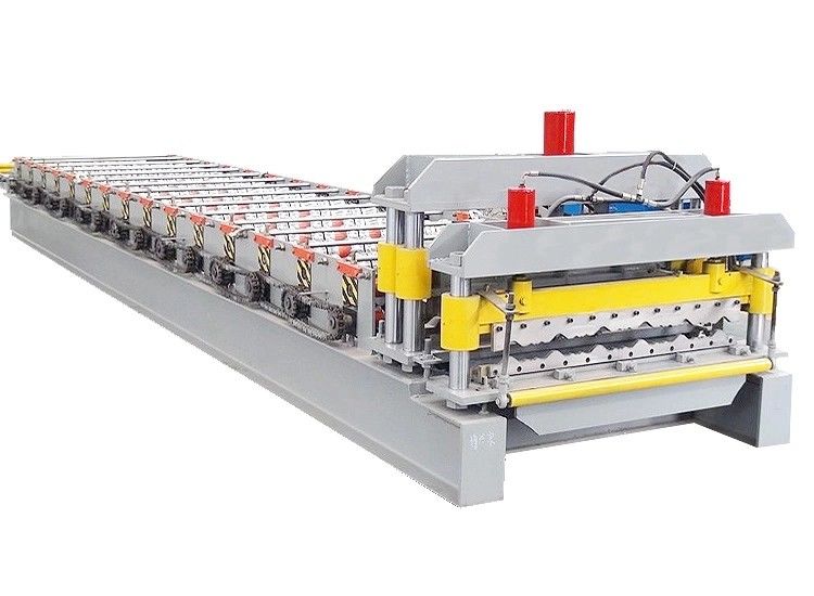 La Q piastrella il rotolo dello strato del tetto della glassa che forma il rotolo mattonelle/della macchina che forma la macchina per 850 mattonelle di larghezza