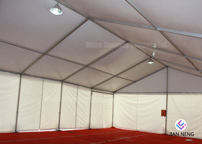 Grande tenda del magazzino della tenda foranea della struttura di alluminio con la parete bianca del PVC per stoccaggio