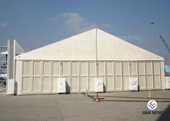 Grande tenda del magazzino della tenda foranea della struttura di alluminio con la parete bianca del PVC per stoccaggio