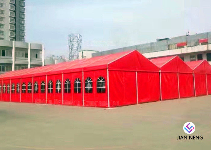 Sistemi di alluminio rossi del tetto della capriata, bella tenda dei sistemi della capriata di illuminazione del DJ con lo stato dell'aria
